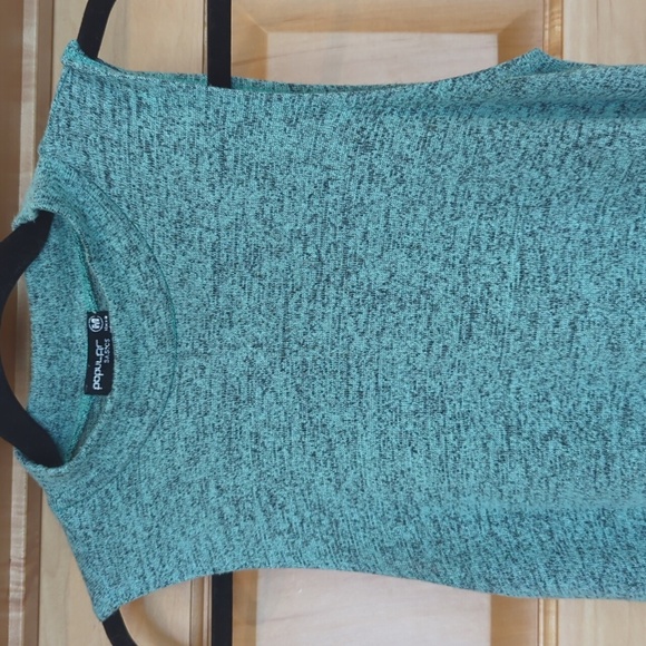 Popular basics mock neck dress/tunic - Picture 2 of 5